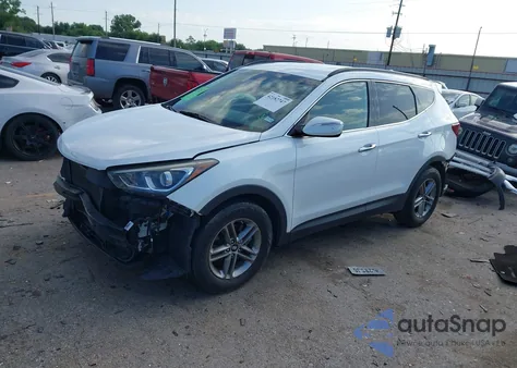 2018 Hyundai Santa Fe Sport 2.4L z USA, uszkodzony, nr VIN 5NMZU3LB6JH096759